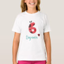 Search for 6th birthday girls tshirts Cute