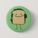 Recherche de nourritures badges Sandwich
