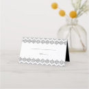 Search for damask place cards Simple