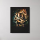 Search for desolate canvas prints Bilbo baggins
