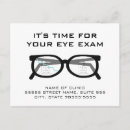 Recherche de examens cartes postales Optométriste