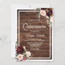 Search for rustic quinceanera invitations Blush