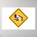 Search for traffic signs posters Yellow