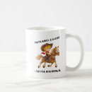 Recherche de cheval noël tasses Cavalier