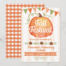 Recherche de harvest festival invitations Citrouille
