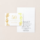 Recherche de gold leaf invitations Feuille