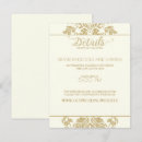 Search for ivory damask invitations Vintage