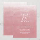 Recherche de coral mariage invitations Rose