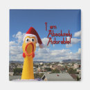 Search for funny christmas magnets Chicken