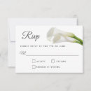 Search for calla rsvp cards Elegant