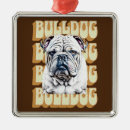 Search for english bulldog ornaments Brown