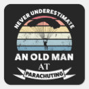 Search for sky jump stickers Parachutist