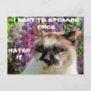 Search for hated postcards Cat