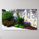 Recherche de mur pierre posters Fleurs