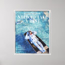 Search for astronaut canvas prints Blue