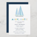 Recherche de sailboat baby shower invitations Voilier