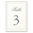 Search for blue grey table cards Classic