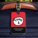Search for dr seuss luggage tags Thing one thing two