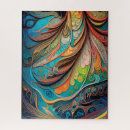 Search for abstract art puzzles Unique