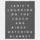 Search for funny blankets typography