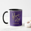 Search for purple foil mugs Elegant