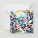 Search for castles note cards Fairies