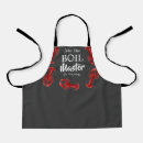 Search for seafood boil aprons Chef