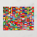 Recherche de drapeaux monde cartes postales Nation