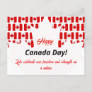 Search for happy canada day postcards Patriotic