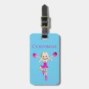 Search for cheerleading luggage tags For her