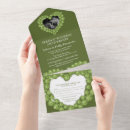 Search for 1st wedding anniversary invitations Green