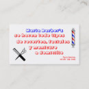 Recherche de barber pole cartes visite Coupe