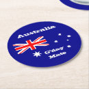 Recherche de drapeau australien dessous de verres Travel