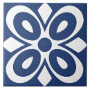Search for blue white floral tiles Vintage