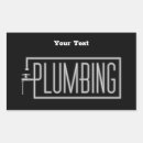 Search for plumbing stickers pipe