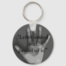 Search for left handed keychains Southpaw