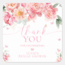 Search for butterfly thank you stickers Butterfly bridal shower