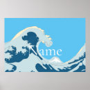 Search for ocean surf posters Hokusai