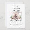 Recherche de destination bachelorette party invitations Aquarelle