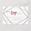 Search for independence day rsvp cards Red white and blue