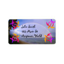 Search for sea turtle return address labels Hawaiian