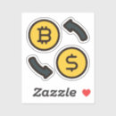 Search for currency symbol stickers Bitcoin