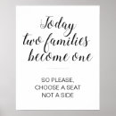 Search for sit anywhere wedding signs Ceremony seating