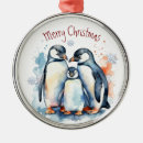 Search for penguin family ornaments Wildlife