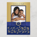 Search for elegant scrolls invitations Navy blue