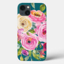 Recherche de floral pourpre rose électronique Aquarelle