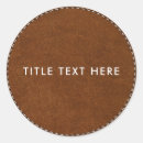 Search for brown leather stickers Modern