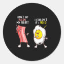 Search for cute egg stickers Bacon