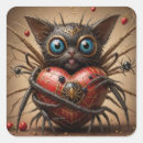 Search for cute black spider stickers Cat