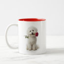 Search for bichon frise dog mugs Valentine